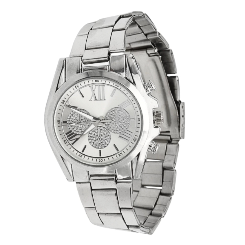Relógio Feminino Aurora Silver 38mm - Doluck Premium Masculino Elegante Tendencia Unissex