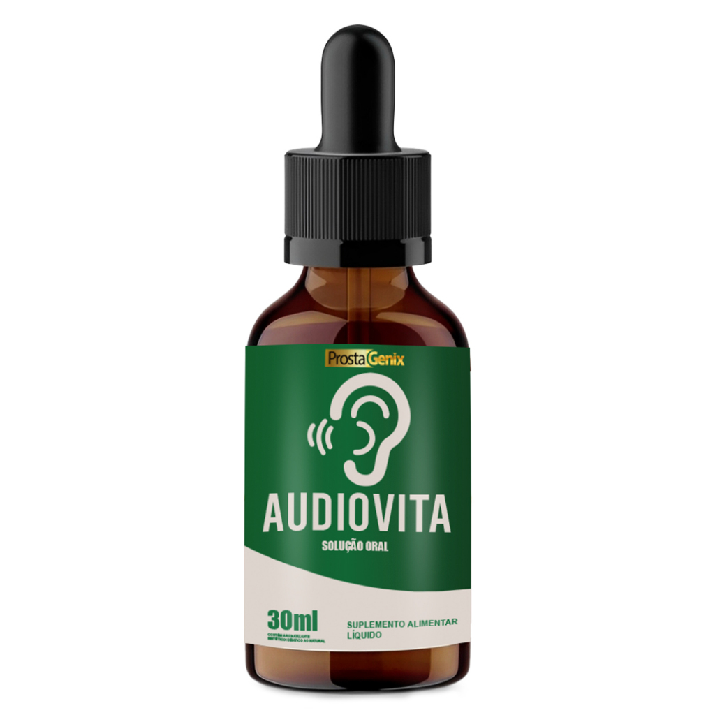 1 Audiovita – Suplemento Alimentar Líquido – Prático e Fácil de Usar