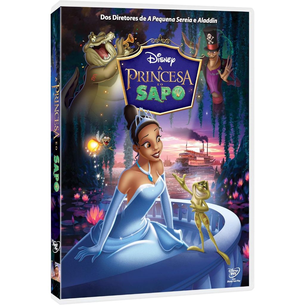 DVD A Princesa e o Sapo - 2009 - (Dual-Audio/Dublado) - 1080p HD Por 25.99