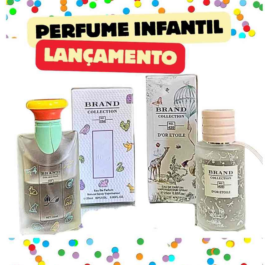 Perfume Infantil Bebe Brand Collection - 420, 234 - 25ML - Original Importado Leve Fresco