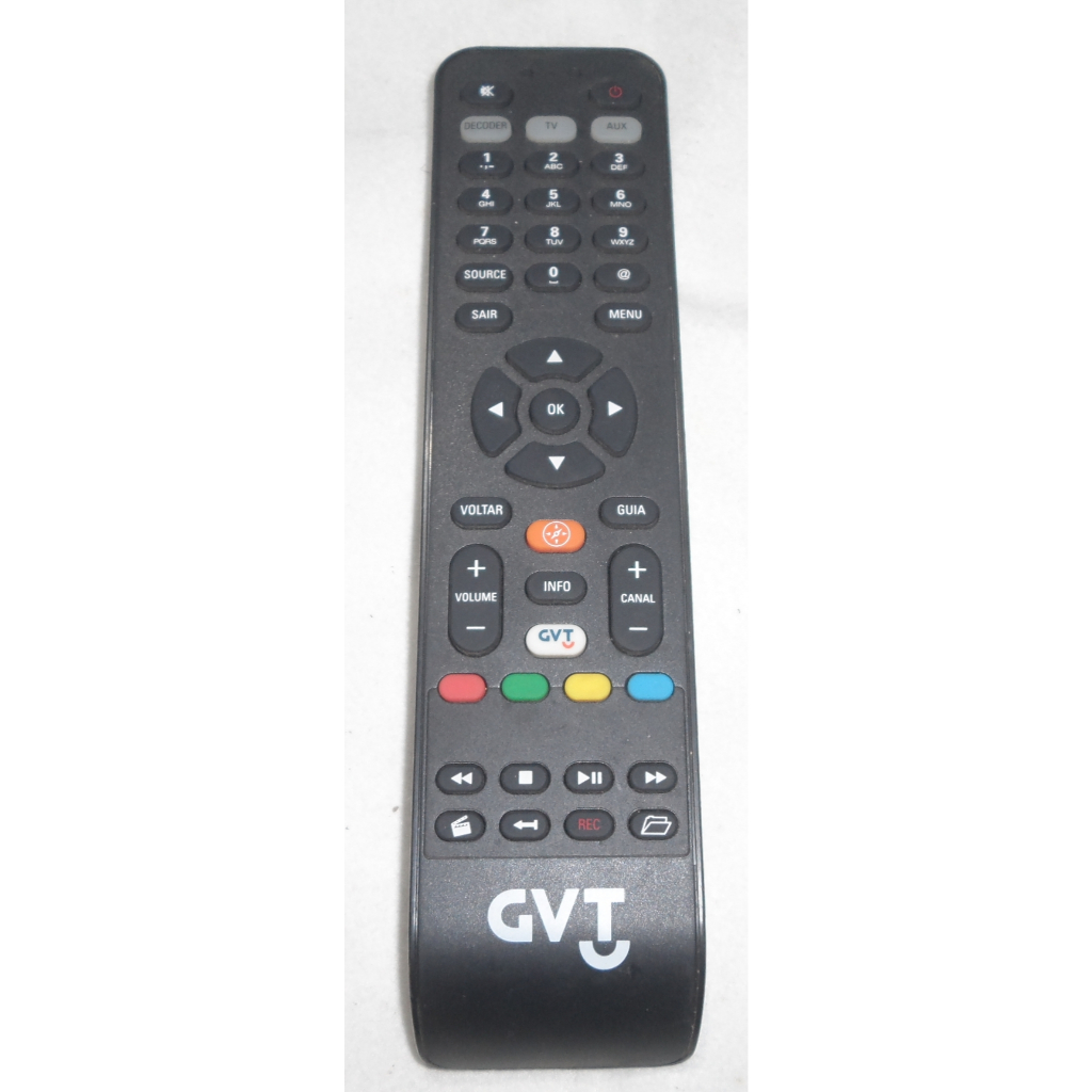 Controle Remoto Original GVT / Vivo TV - Universal - Original  (3 em 1)