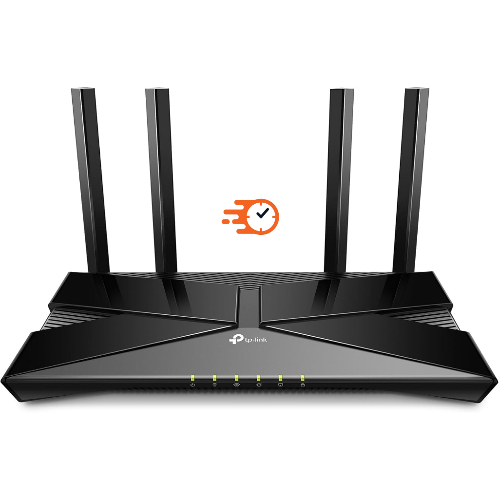 Roteador Archer Ax53 Wifi 6 Gigabit Dual Band Ax3000 Preto Tp-link