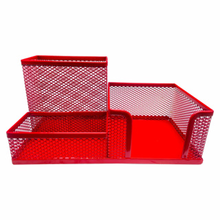 Porta Caneta Organizador De Mesa Aramado Metal Lápis Clips  Telado em Oferta na Shopee
