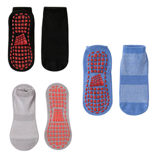 3 PARES MEIAS ANTIDERRAPANTE ADULTO PILATES HIDROGINÁSTICA em Oferta na Shopee