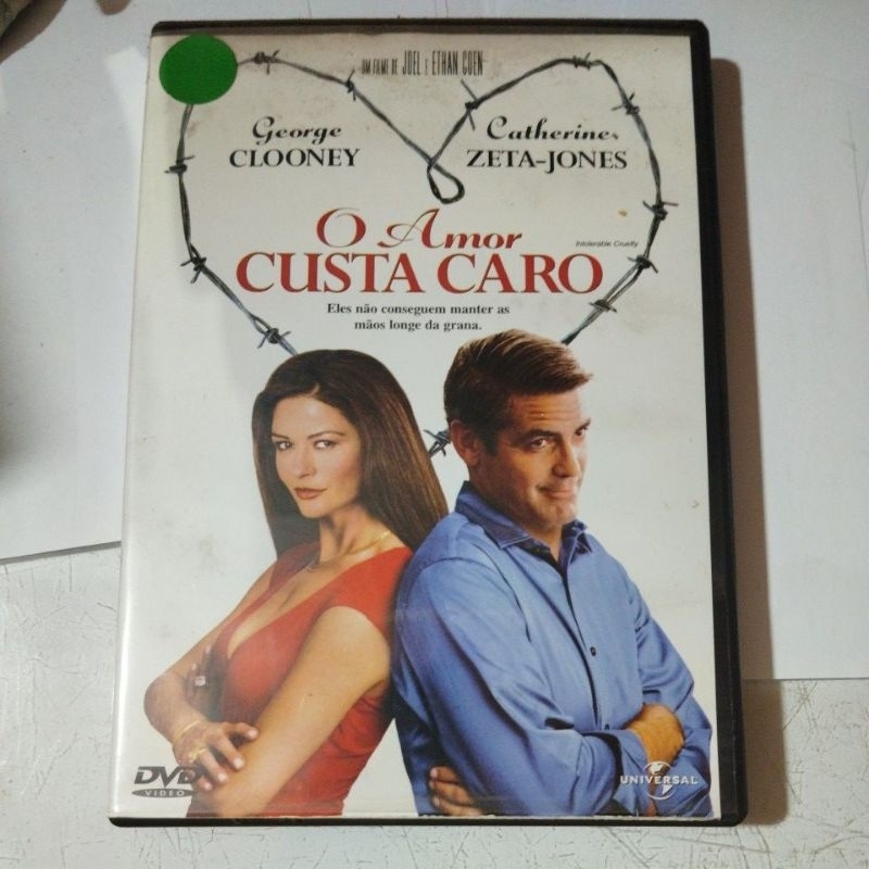 Dvd O Amor Custa Caro - Original - George Clooney - Catherine Zeta Jones
