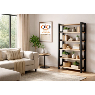 Sapateira Decoração Industrial Madeira Rústica De 6 Prateleiras em Oferta na Shopee