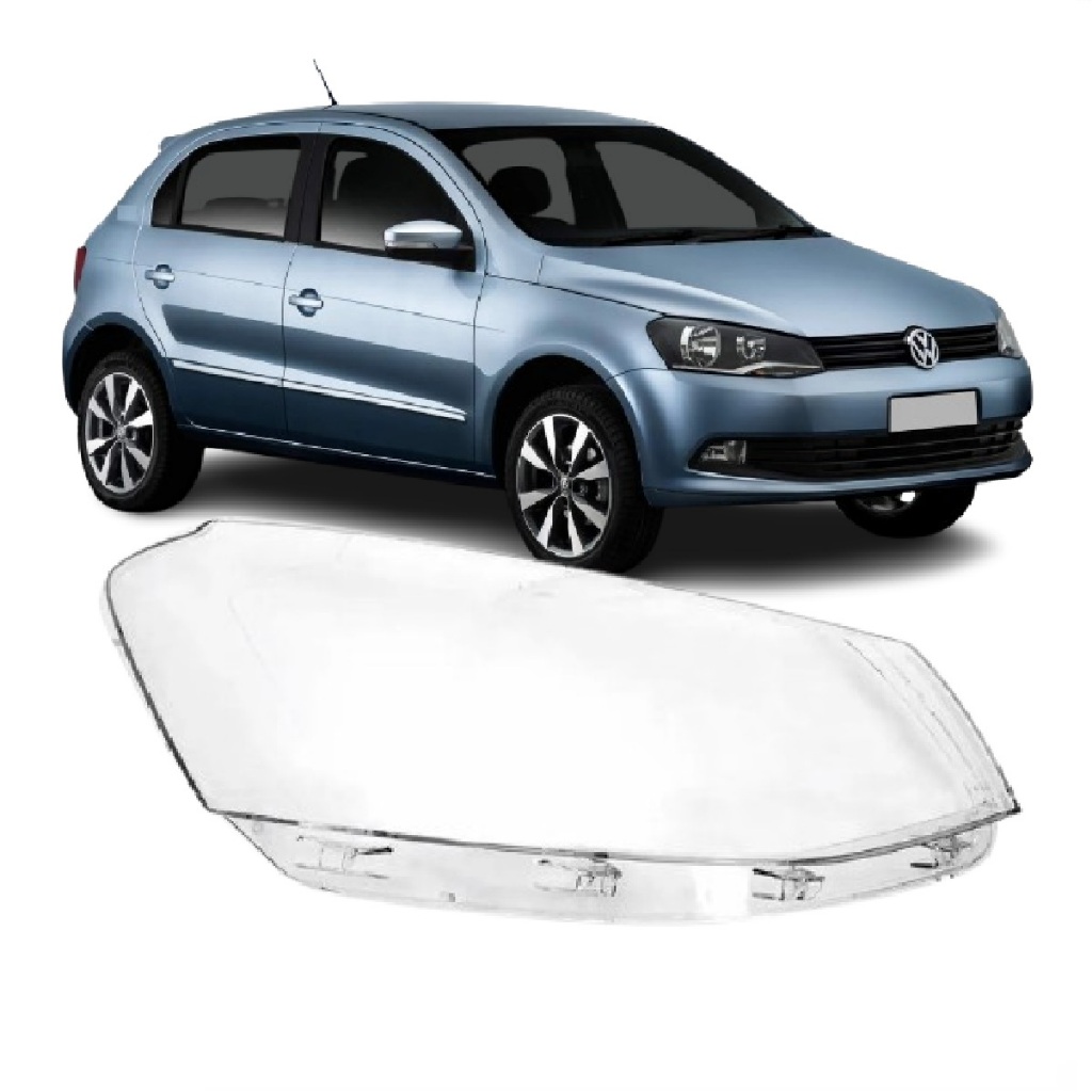 Lente Farol Gol G6 Gvi 2013 2014 2015 2016 Foco Duplo