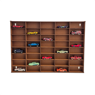 Expositor HotWheels 40 Carrinhos Mdf Pintado 1:64 Caramelo em Oferta na Shopee