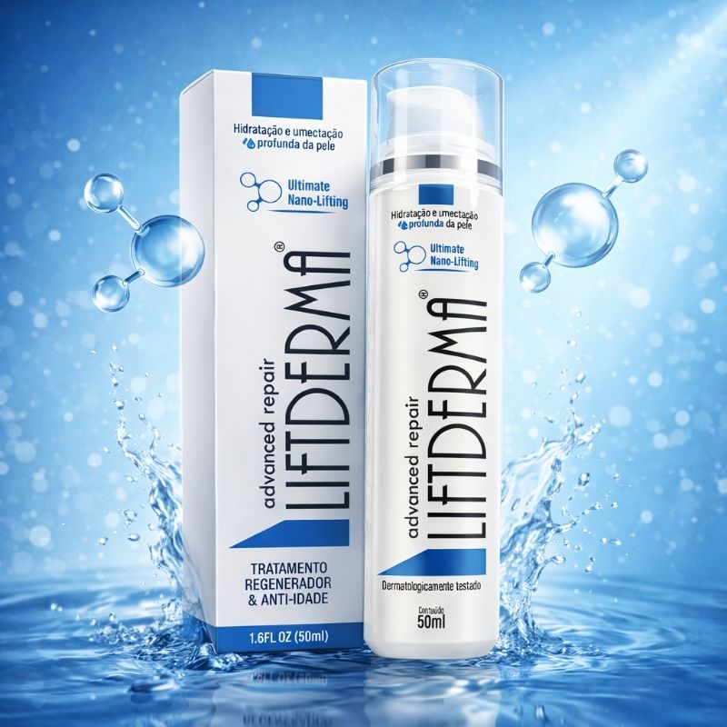 Liftderma 50ml Novo Creme Facial Efeito Botox Lifting Imediato Nova Fórmula Tensor Hidratante