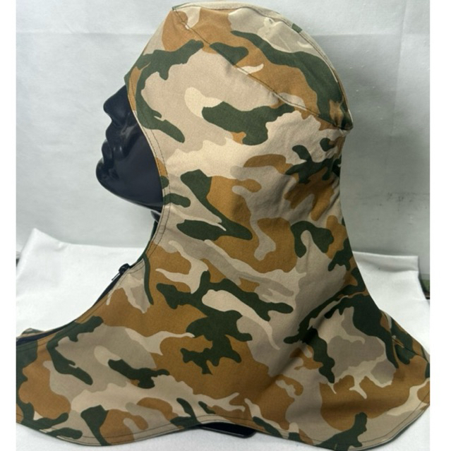 Touca balaclava com fechamento em zíper e botão em Oferta na Shopee