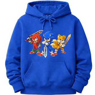 Moletom Infantil Sonic Herois – Casaco Quentinho com Capuz | Estampa Colorida Premium em Oferta na Shopee