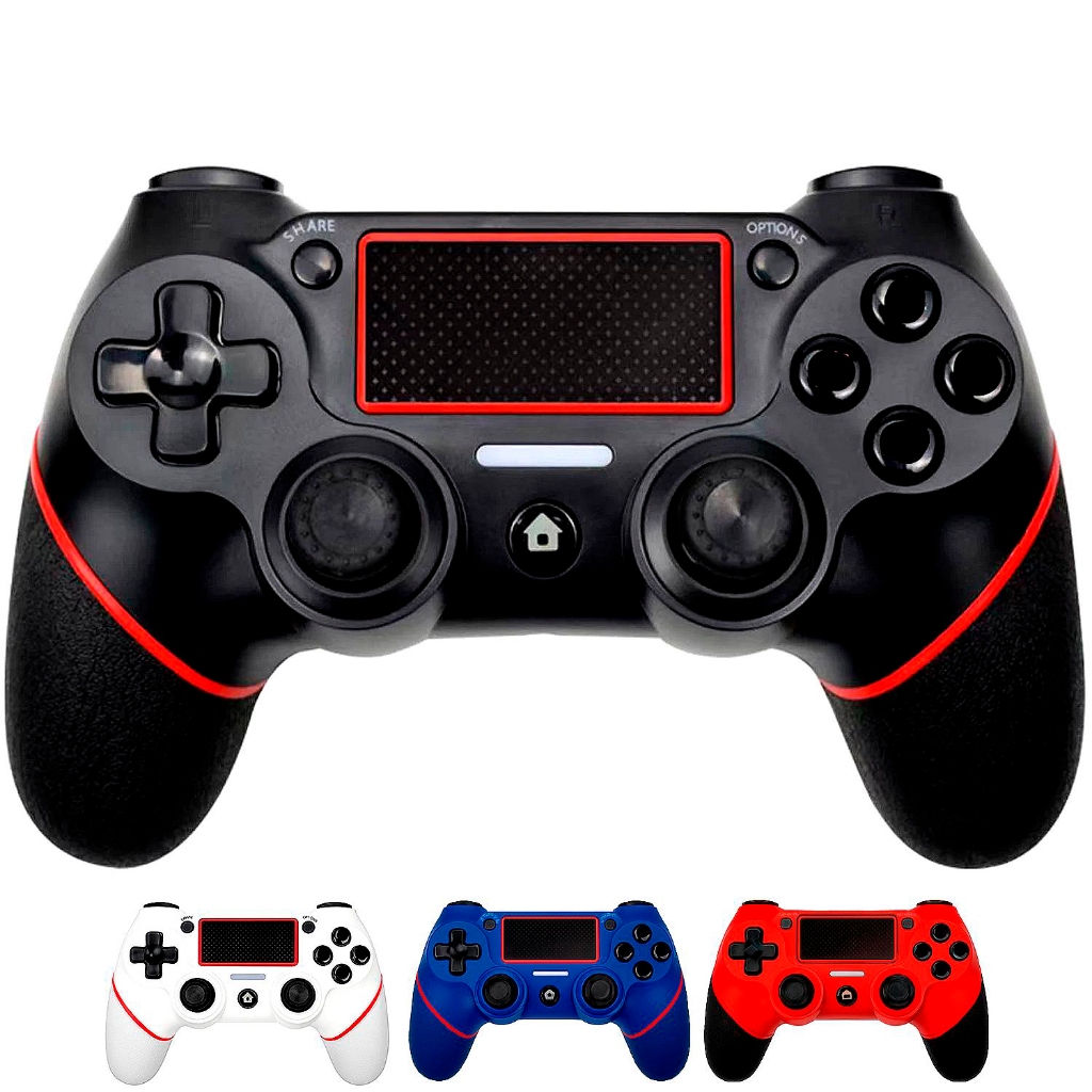 Sem Fio Controle Ps4 Joystick Gamer para PC Compatível  Playstation 4 em Oferta na Shopee