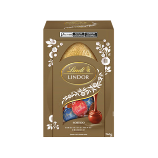 Ovo De Páscoa Lindt Lindor Sortidos 260g em Oferta na Shopee