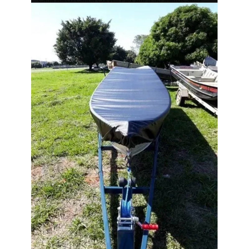 Capa Barco Canoa Corvim Flex 6.30 Metros + Capa de motor
