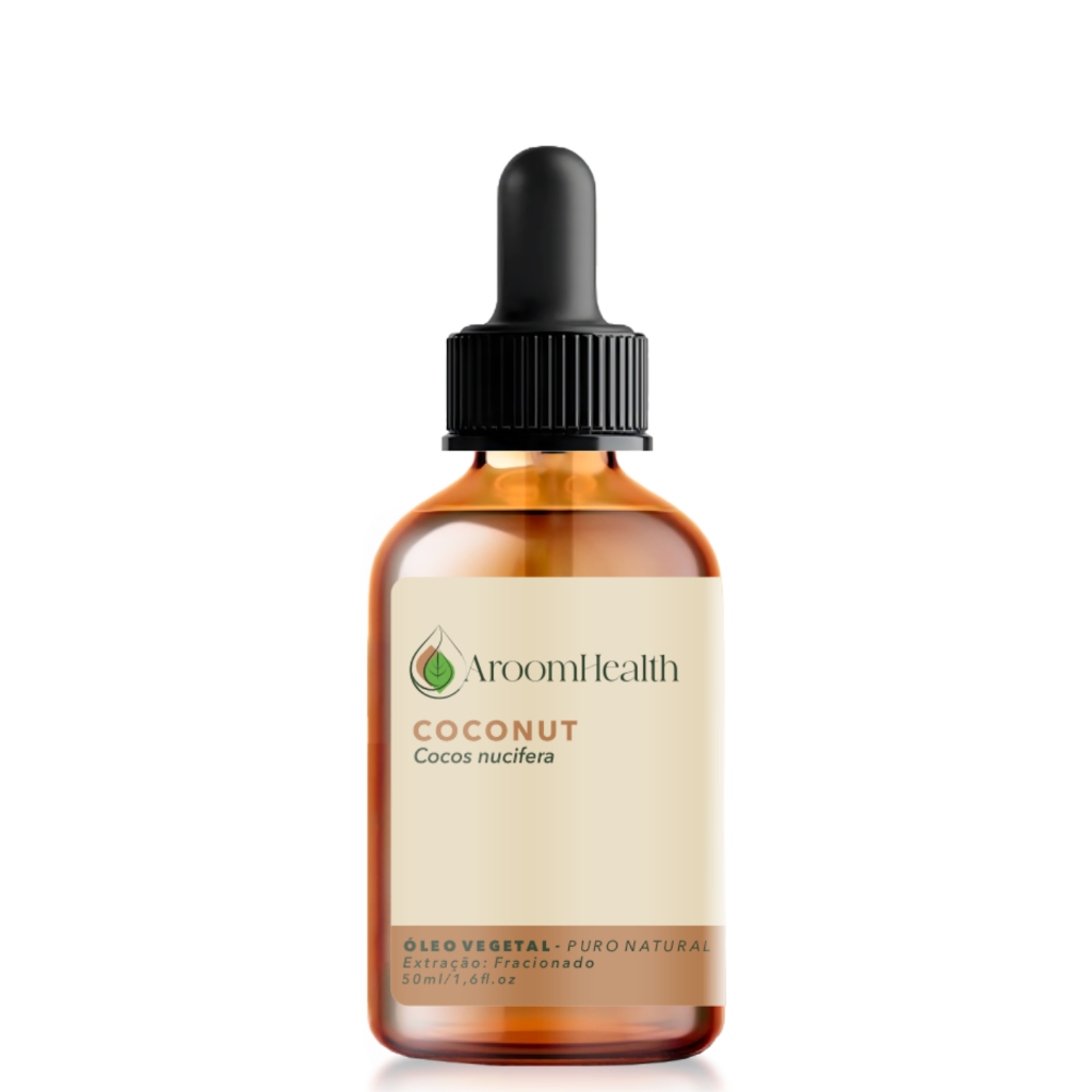 Óleo vegetal puro natural Coconut - 50ml