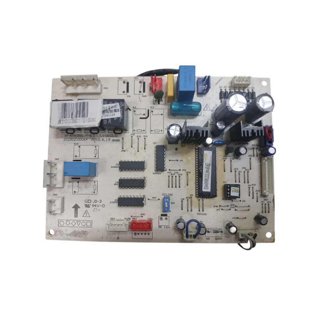 Placa da Evaporadora York SA-KFR1050L/Y-B.D.1.1.1-2 (202302100064)