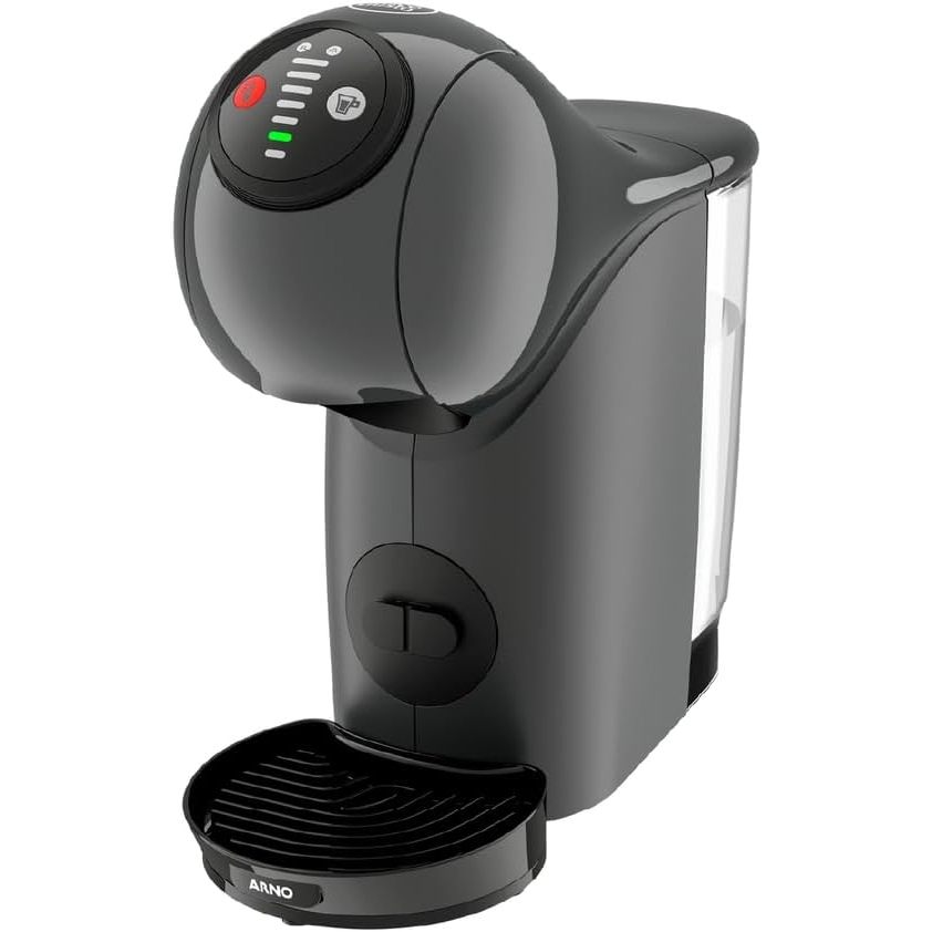 Imagem Cafeteira Nescafe Dolce Gusto Cinza Grafite Automática Genio S Basic 220V com Alta Pressão