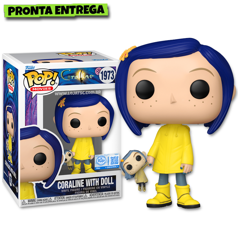 Funko Pop Coraline - Coraline with Doll 1973 em Oferta na Shopee
