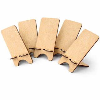 Kit Suporte Apoio Base Porta Celular Universal 8,5x15 cm MDF Cru Lembrancinha 20 Unidades em Oferta na Shopee