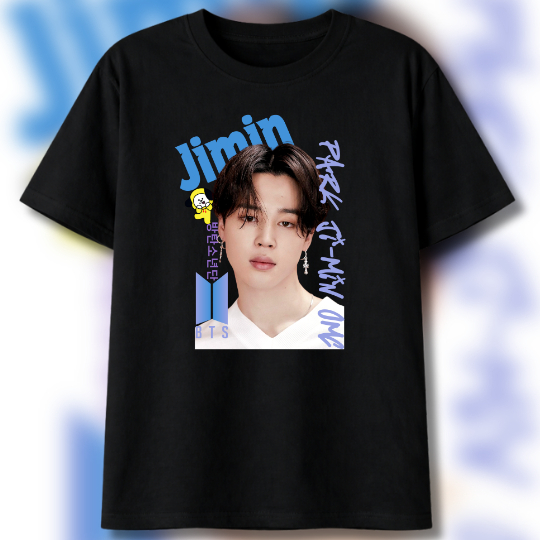 Blusa Personalizada Do Park Jimin Do Grupo BTS Bangtan Música Internacional Koreana l 100% Algodão Unissex