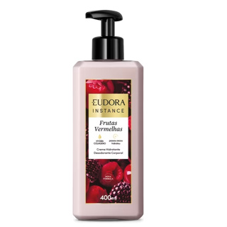 Hidratante Corporal Instance Frutas Vermelhas 400ml - Eudora em Oferta na Shopee