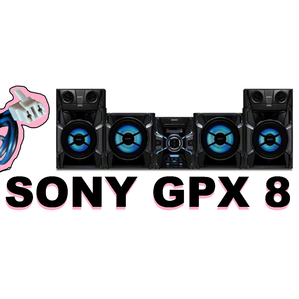 Conector Do Autofalante Para O Mini System Sony Gpx8 Branco (Usado)