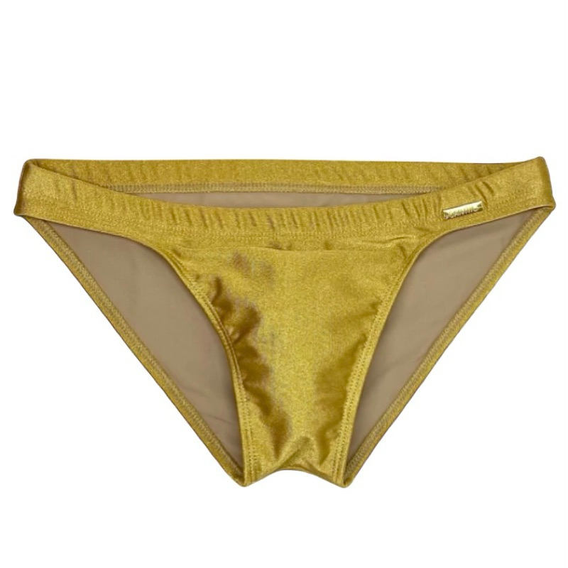 Sunga Masculina Ultra Slim Dourada - Sunga Cavada