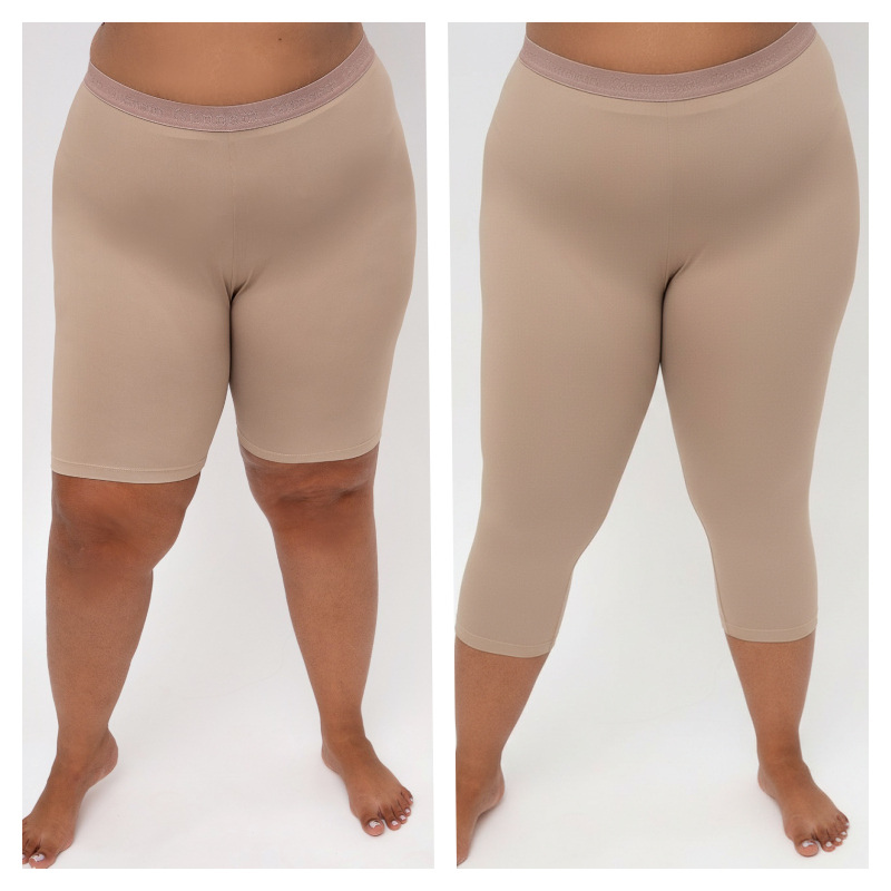 Short Anágua Segunda Pele Usar Com Vestido Bermuda Plus Size Tamanhos 46 A 66 em Oferta na Shopee