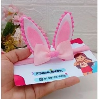 laço páscoa/laço na faixa/laço para bebê/acessórios de cabelo em Oferta na Shopee