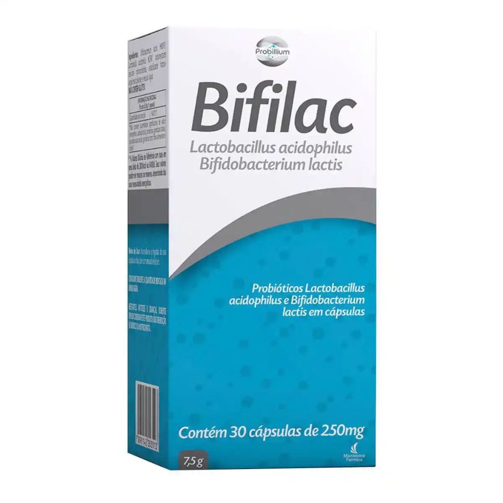 Bifilac Suplemento Alimentar - Probióticos Em Cápsulas