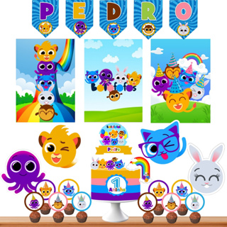 Kit festa BOLOFOFOS - Aniversário - Kit só um Bolinho - Decoração - Mêsversário - Festa - Festa em casa - Festa na mesa em Oferta na Shopee
