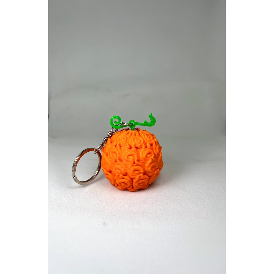 Chaveiro Mera Mera no Mi One Piece Fruta do Diabo Anime Geek Resistente