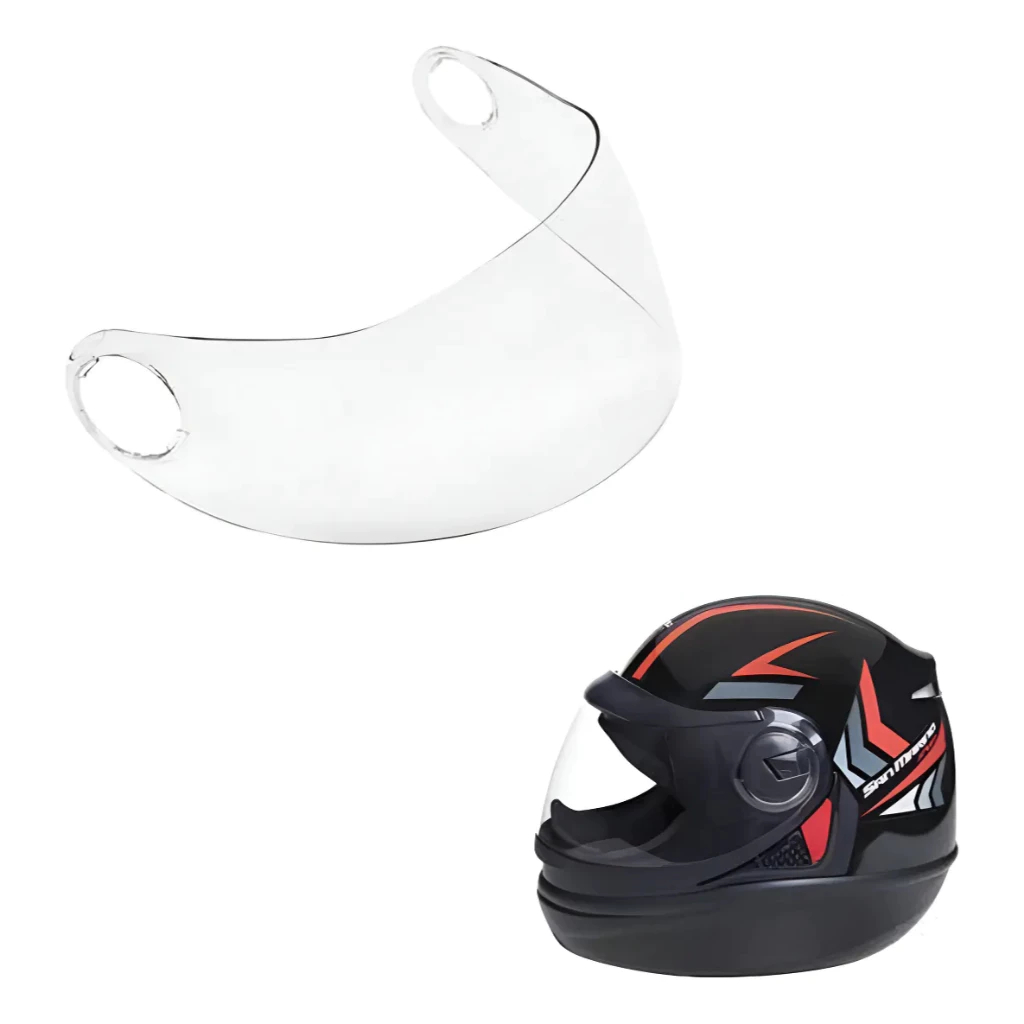 Viseira Capacete Taurus San Marino Novo Cristal Original