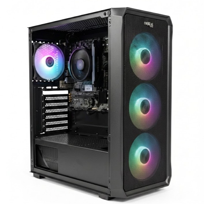 PC GAMER AMD RYZEN 5 8500G B650M 16GB DDR5 NVME 500GB RADEON 740M GABINETE COM 3