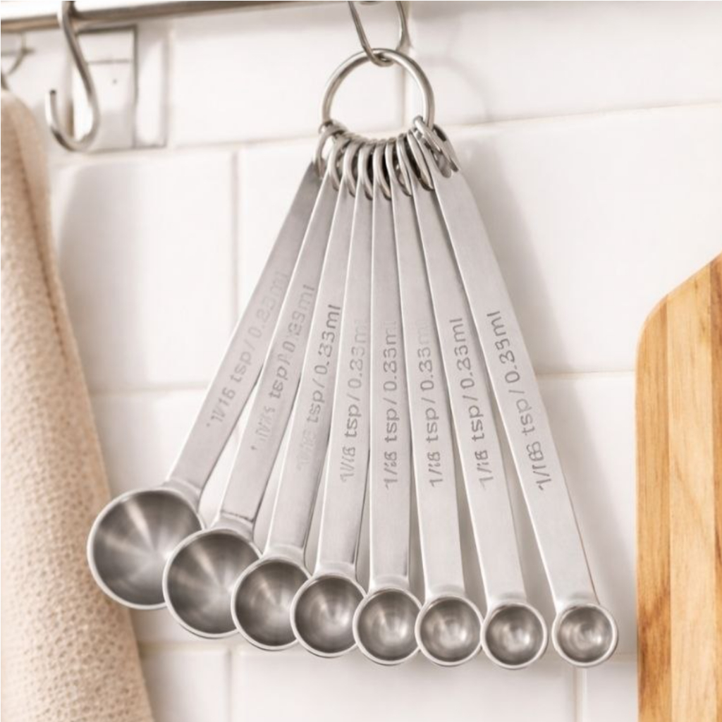 Kit 9 Colheres Medidoras de Aço Inox Durável Precisão Total Linha Premium - PROMOÇÃO  Lovely Vibe em Oferta na Shopee