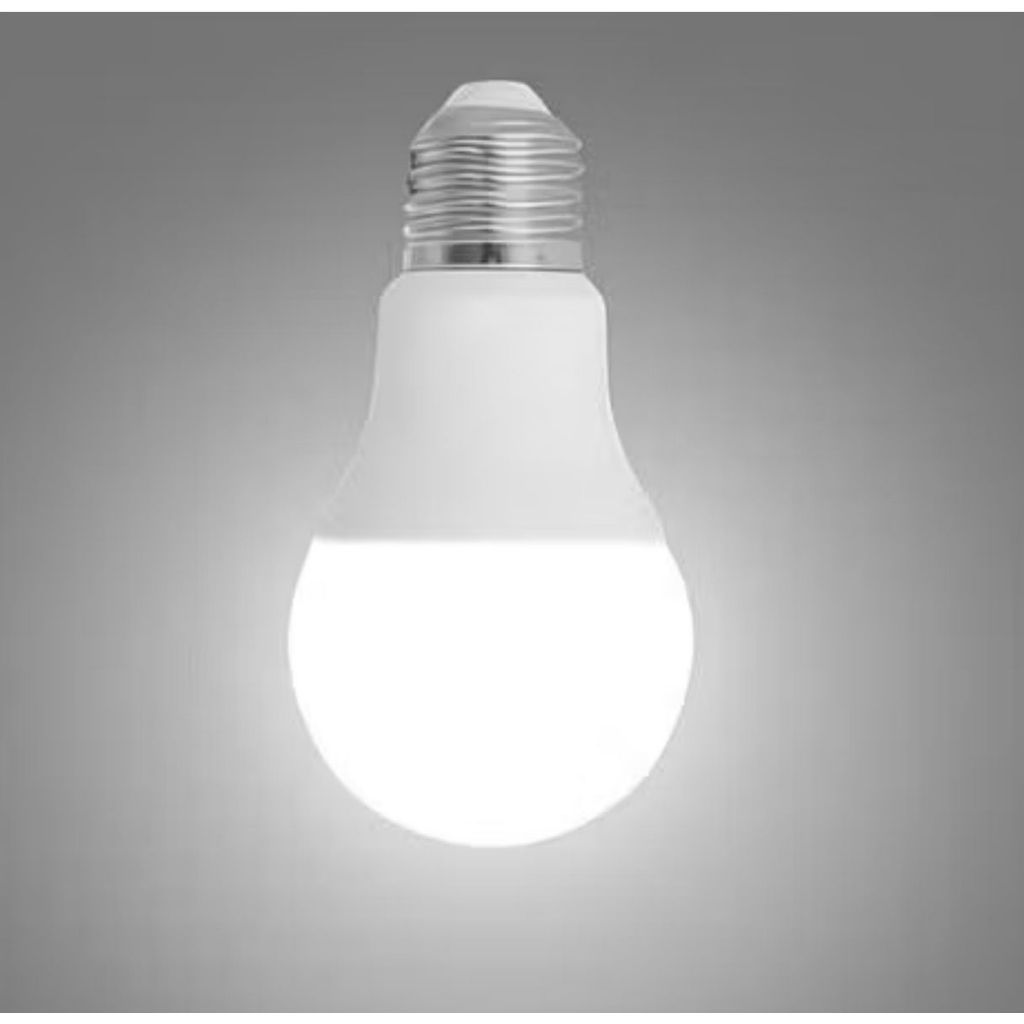 Lâmpada led inteligente 9w de emergência recarregável cor branco