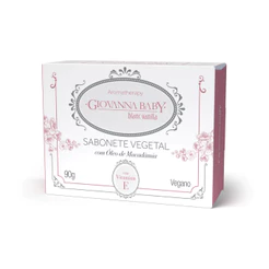 Giovanna Baby Sabonete Vegetal Retangular Blanc Vanilla 90G