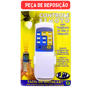 Controle Remoto Para Ventilador PW De Teto Transmissor Le-7507 - PEÇA DE REPOSIÇÃO em Oferta na Shopee