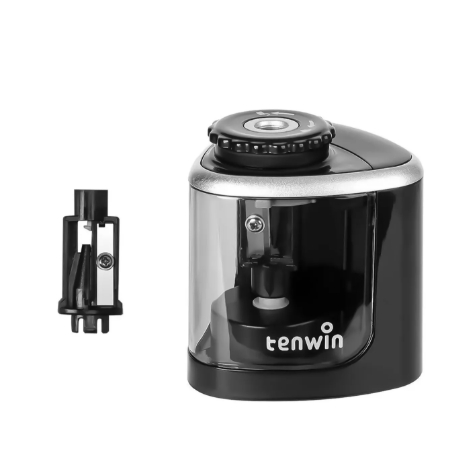 Apontador De Lápis Elétrico Automático-Design De Mesa Para De 6-8 Mm-Perfeito Estudantes E Uso Em Escritório em Oferta na Shopee