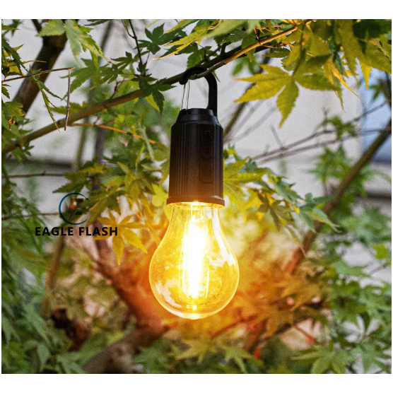 Lampada Solar De Acampamento Lanterna Solar Luz Retrô De Atmosfera  Com Filamento De Tungstênio em Oferta na Shopee