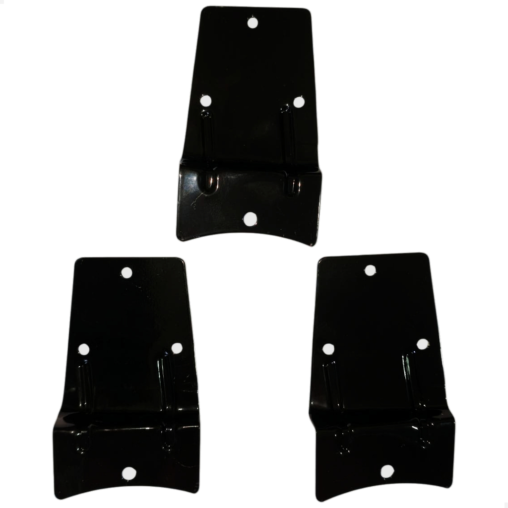 Kit 3 Garras Hélices Pá Ventilador Ventex Preto Original Todos Modelos Yris Rico Valen Nunes Nina