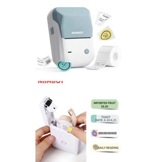 NIIMBOT B1 IMPRESSORA DE ETIQUETA PORTATIL BLUETOOTH COMPATIVEL COM IOS E ANDROID em Oferta na Shopee