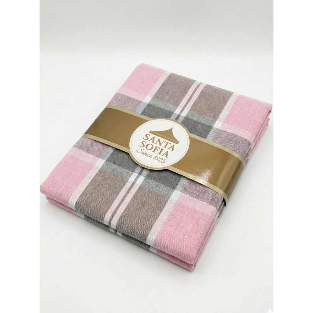 Toalha de Mesa Colibri Santa Sofia Algodão Premium – 4, 8 e 10 Lugares Rosa em Oferta na Shopee