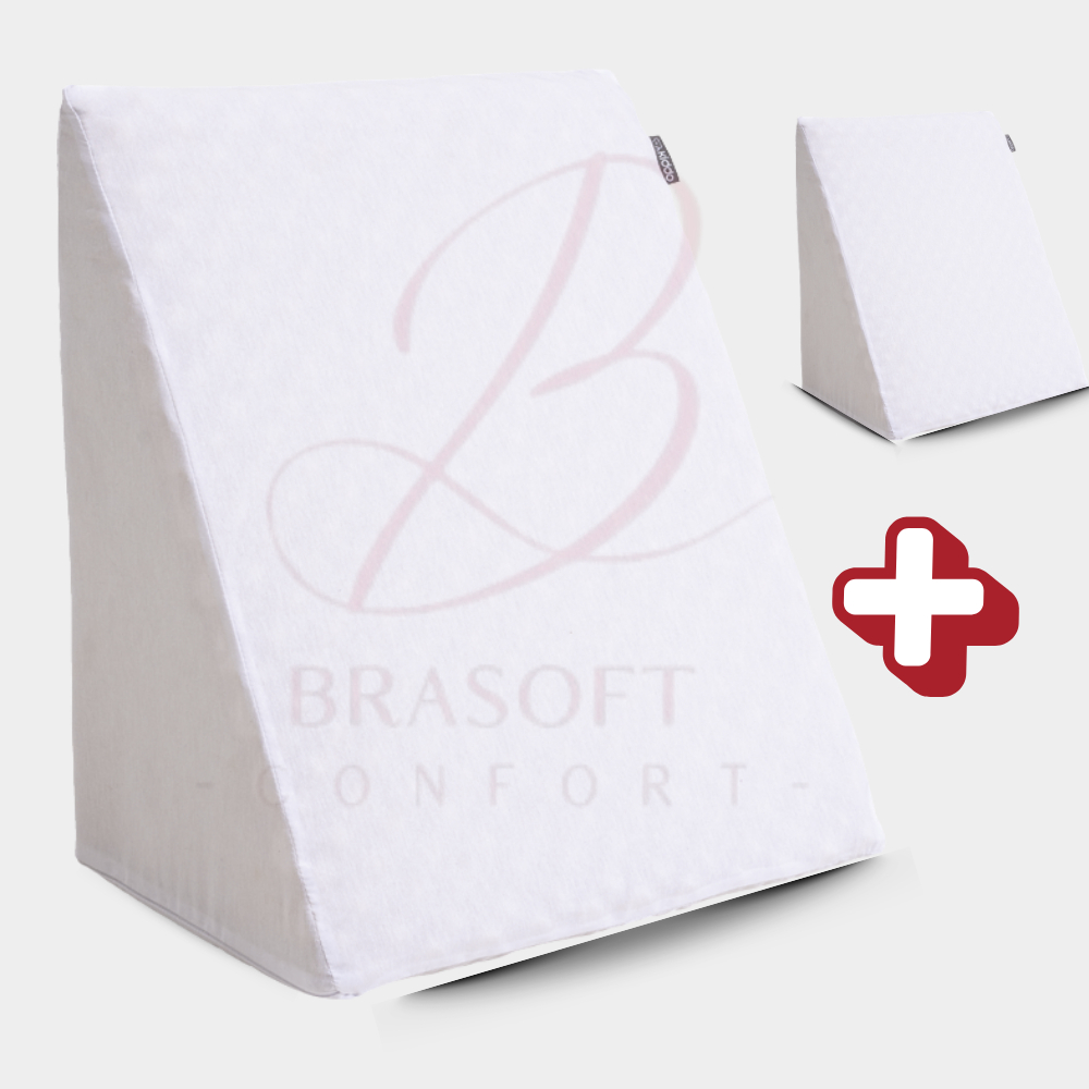 Encosto Anatômico, Triangular, Leitura, Pós Operatório, Alívio pernas e Costas em Oferta na Shopee