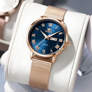 Olevs relógio de pulso feminino delicado luxo Pulseira Milanesa a prova d água original quartzo relogio minimalista 2920 em Oferta na Shopee