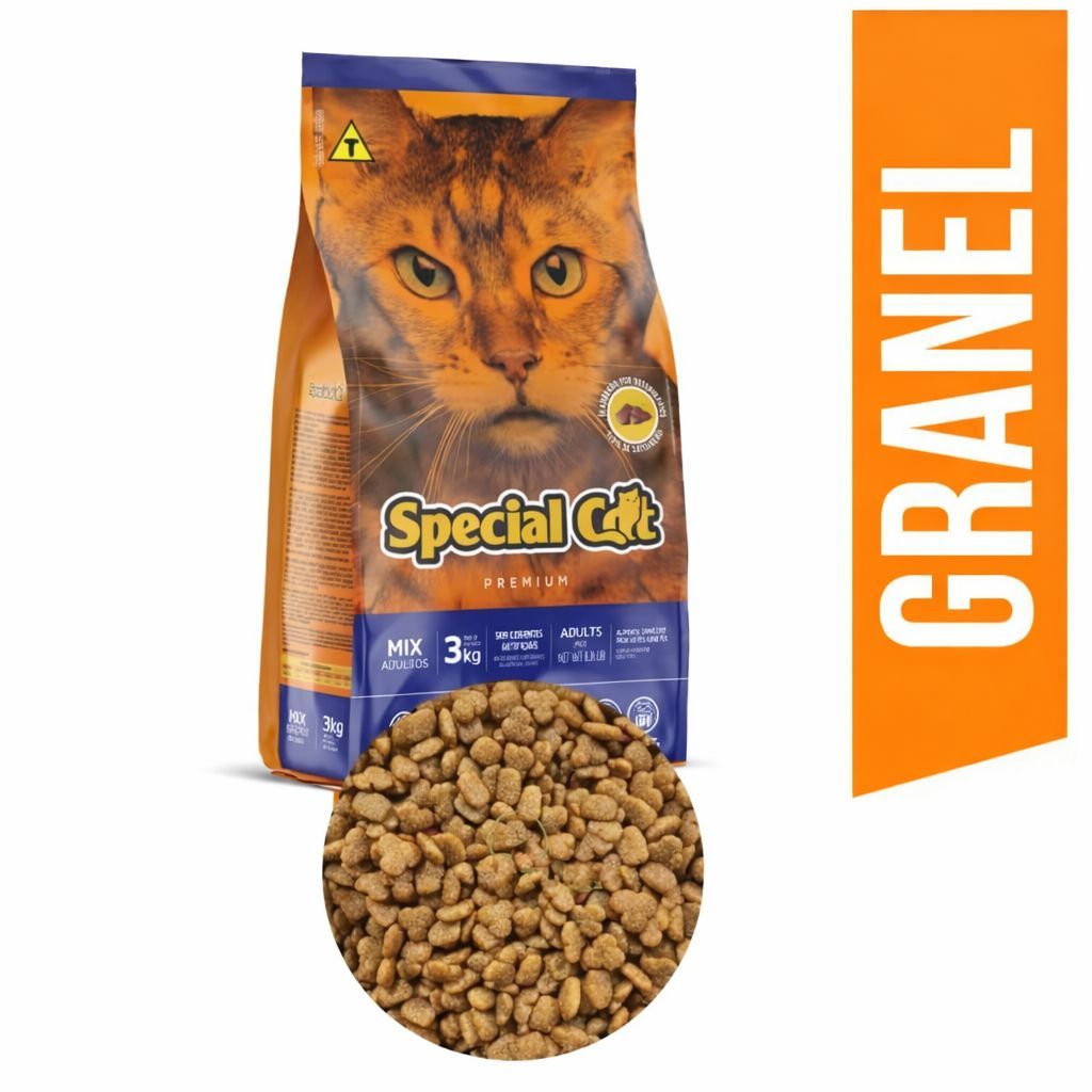 Ração Para Gatos Special Cat Mix 1 kg Fracionado a Granel
