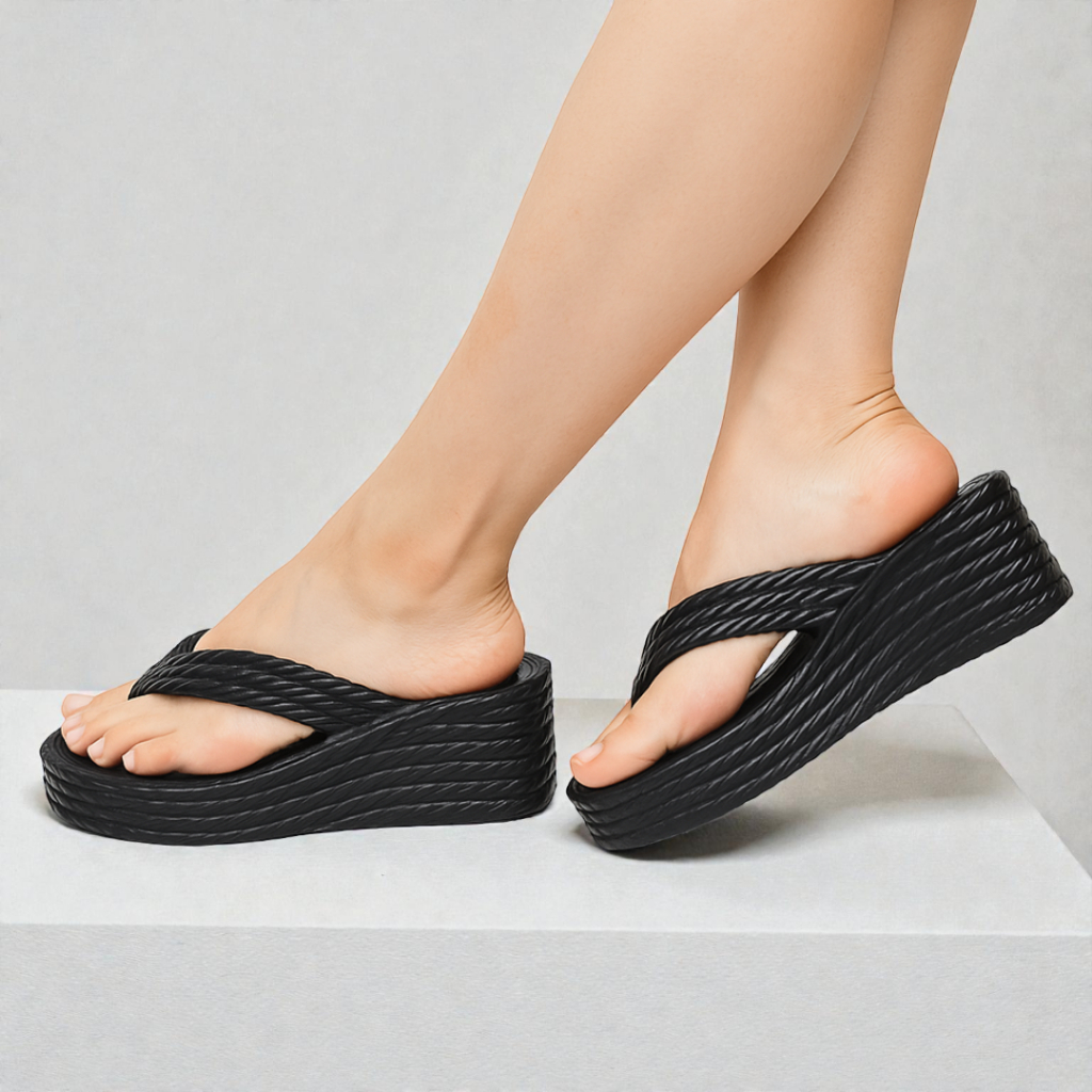 Tamanco Marrocos Moda Verão Feminino Plataforma Alta | Antiderrapante E Confortável