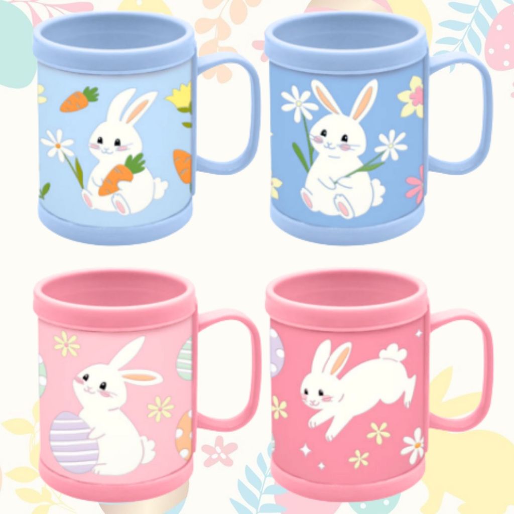 Kit 4 Canecas de Páscoa de Plástico 320ml Decoração Infantil em Oferta na Shopee