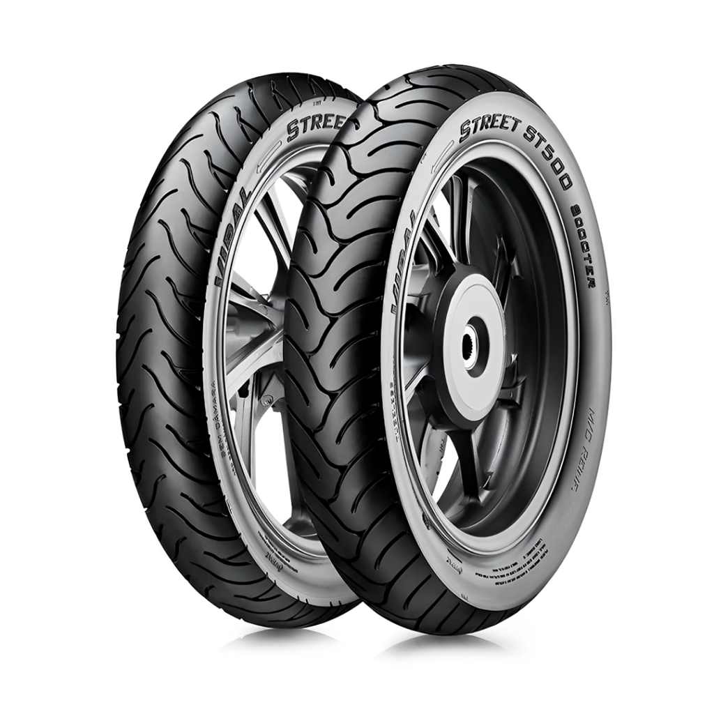 Par Pneu Vipal 110/70-14 e 130/70-13 ST500 Scooter Honda PCX 160 em Oferta na Shopee