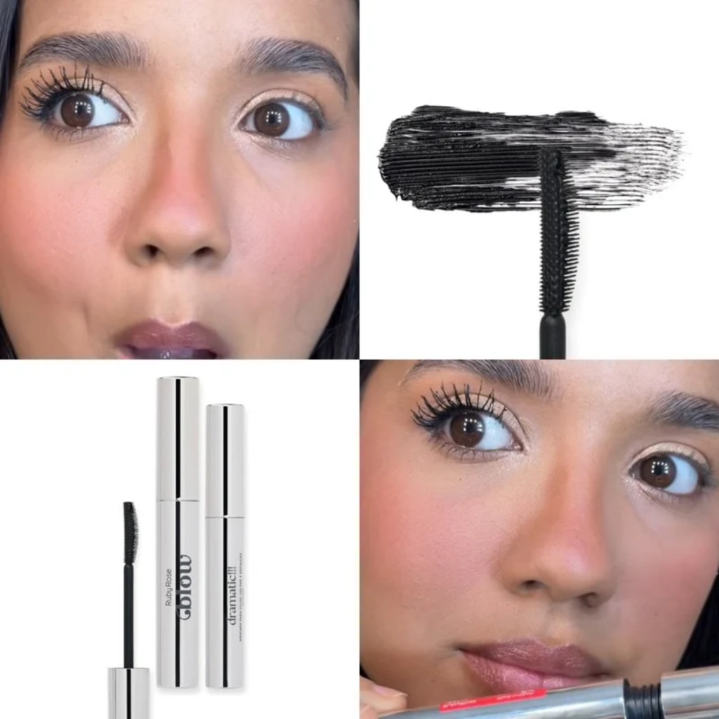 Máscara para Cílios Rímel Dramatic Black to Black Linha Blow Ruby Rose Rimeo Lançamento